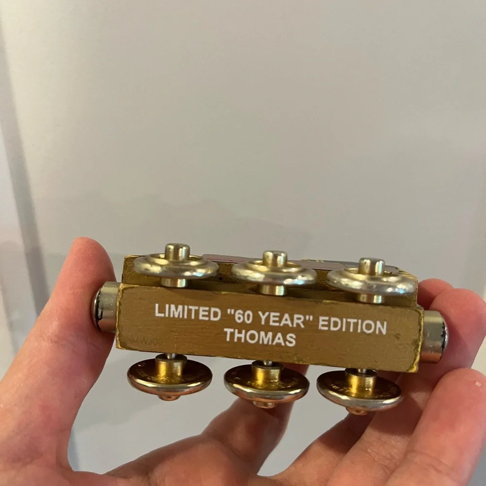 Thomas & Friends Golden 60th anniversary edition toy train